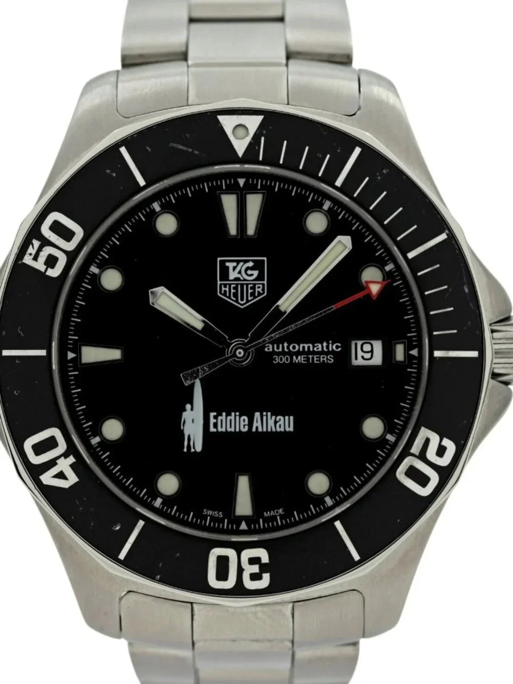 Tag Heuer 41mm Men's Aquaracer Eddie Aikau Limited Edition Watch! Ref: WAB2012!